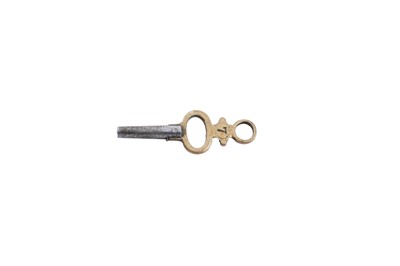 Lot 595 - An 18ct yellow gold cased open faced fob watch