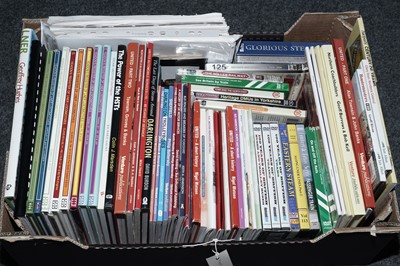 Lot 344 - A selection of books, pamphlets and DVDs relating to trains, railways and buses