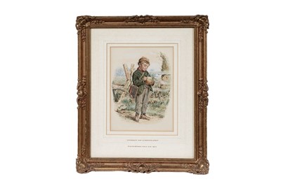 Lot 819 - Ralph Hedley - Diversion and Concentration | watercolour