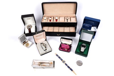 Lot 258 - A selection of watches including Rotary, Citizen and others