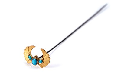Lot 696 - A Victorian Egyptian Revival hat pin