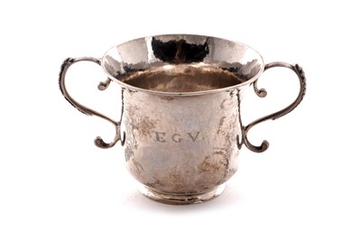 Lot 44 - Channel Isles (Guernsey): a George II/III silver Christening cup