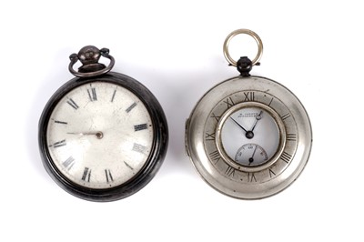 Lot 315 - Two 19th Century Sunderland cased pocket watches