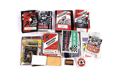 Lot 444 - Mixed sporting programmes for Speedway and Rugby