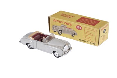 Lot 66 - A Dinky Toys No. 194 Bentley Coupe