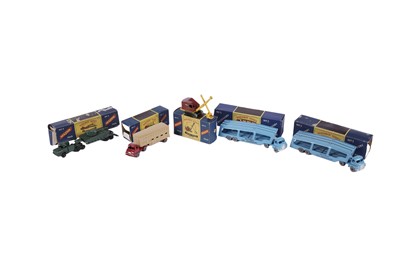 Lot 57 - Three boxed Matchbox Moko Lesney Major Diecast Vehicles; and others