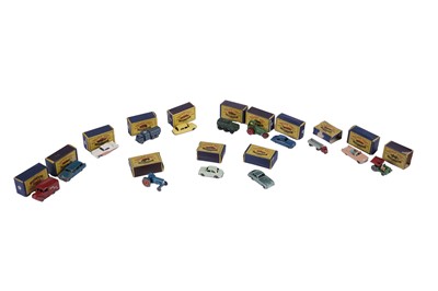 Lot 62 - Fourteen boxed Matchbox Moko Lesney diecast vehicles