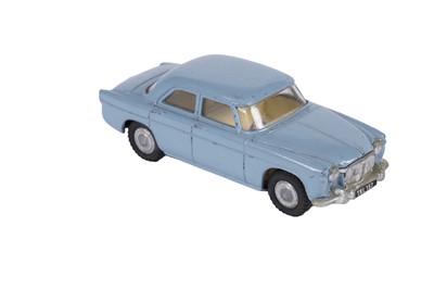 Lot 85 - A Tekno Saab 99; and four unboxed Tri-Ang Spot-On diecast cars