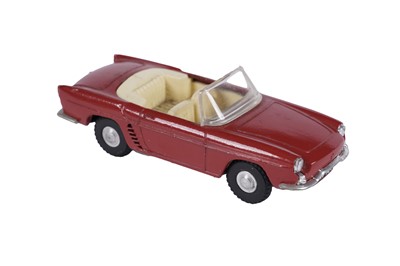 Lot 85 - A Tekno Saab 99; and four unboxed Tri-Ang Spot-On diecast cars