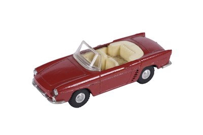 Lot 85 - A Tekno Saab 99; and four unboxed Tri-Ang Spot-On diecast cars