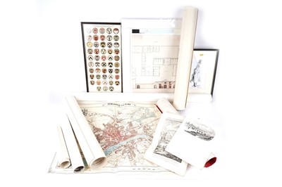 Lot 258 - A collection of North East local interest paper ephemera; and others items