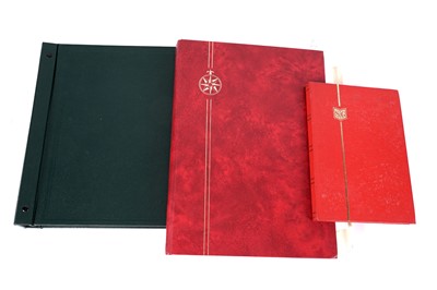 Lot 232 - Two albums of British Guiana stamps; and a small Stanley Gibbons stock album