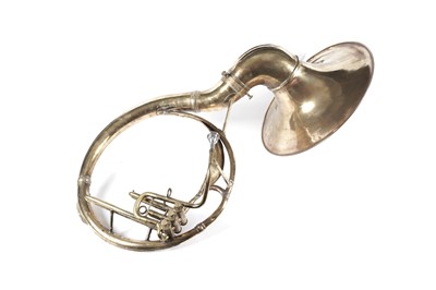 Lot 552 - A brass sousaphone