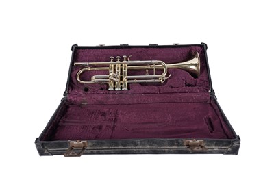 Lot 550 - A B&M Champion brass trumpet