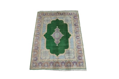 Lot 1175 - A Persian hand-knotted Kirman Ghab Ghorani carpet