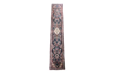 Lot 1186 - A Persian hand-knotted Sarough runner