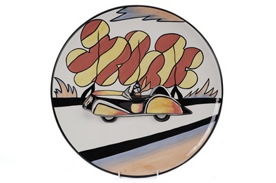 Lot 829 - Lorna Bailey Artwear: a London to Brighton Run limited edition charger