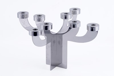 Lot 743 - Grethe Meyer for Georg Jensen: ‘Candelabra’