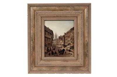 Lot 999 - Samuel Dukinfield Swarbreck - A View From The Side, Newcastle-Upon-Tyne | oil