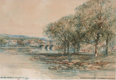 Lot 51 - Victor Nobel Rainbird – Near Falstone, Northumberland | watercolour