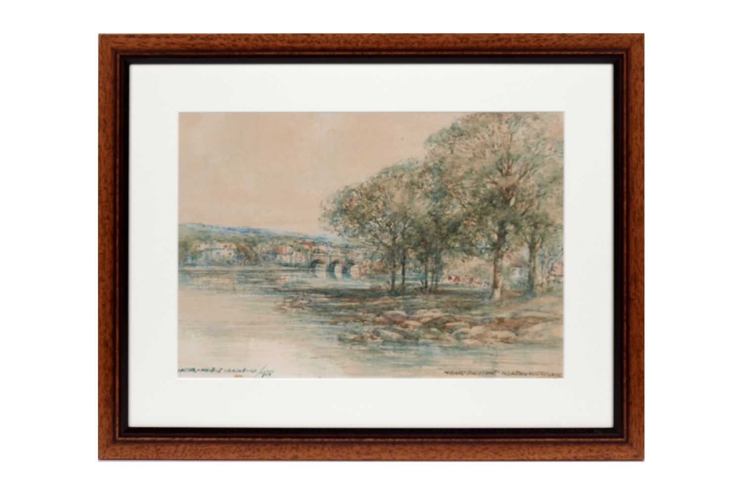 Lot 51 - Victor Nobel Rainbird – Near Falstone, Northumberland | watercolour