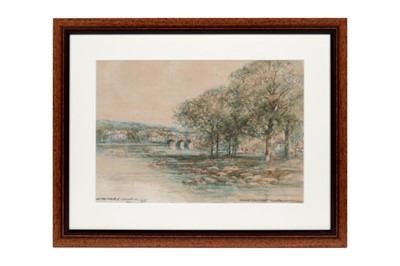Lot 51 - Victor Nobel Rainbird – Near Falstone, Northumberland | watercolour