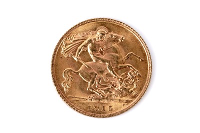Lot 229 - A George V gold half sovereign 1915