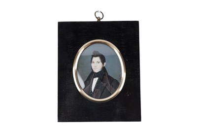 Lot 805 - Early 19th Century - Portrait of a Regency gentleman | miniature