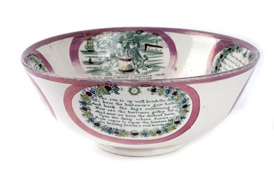 Lot 1151 - A Sunderland lustre bowl