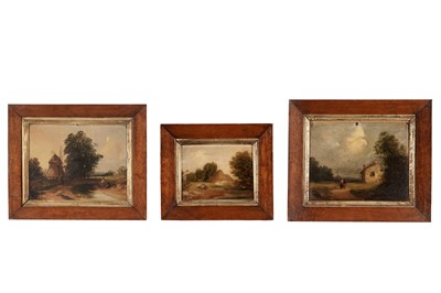 Lot 1026 - Attributed to Frederick Richard Lee RA - Three landscape views | oil