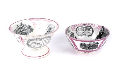 Lot 1149 - Two 19th Century Sunderland lustre bowls