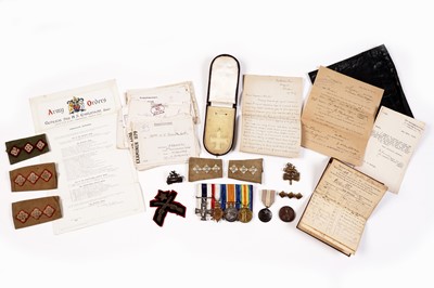Lot 208 - A First World War Military Cross group of medals