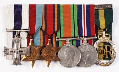 Lot 209 - A Second World War Military Cross medal group
