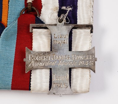 Lot 209 - A Second World War Military Cross medal group