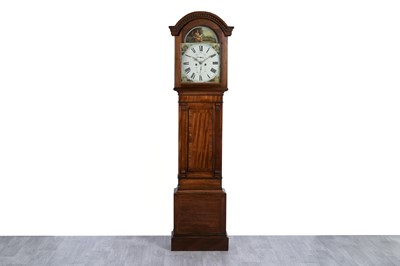 Lot 154 - A 19th Century mahogany longcase clock