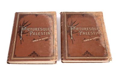 Lot 624 - Wilson's Picturesque Palestine; and a collection of angling-related books