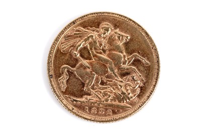Lot 697 - A Queen Victoria gold sovereign 1892