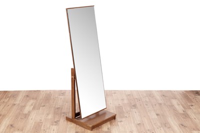 Lot 561 - Attributed to Stag: a Mid-Century teak ‘Cantanta’ range cheval mirror