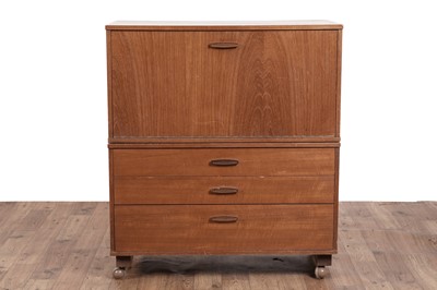 Lot 44 - A converted mid-Century Ladderax style cabinet