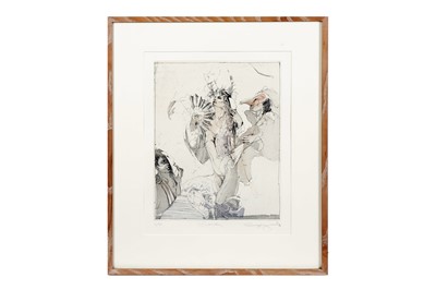 Lot 1018 - Jurgen Gorg – Comedia | etching