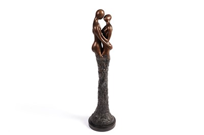 Lot 752 - Jennie Parker - Two Souls | bronze