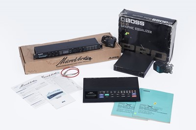 Lot 152 - An Alesis MicroVerb4; and other items