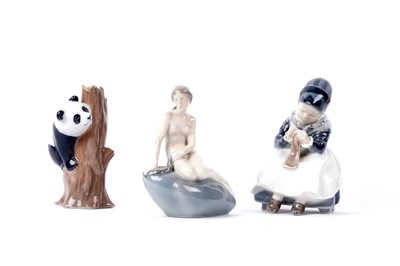 Lot 874 - A collection of Royal Copenhagen figural studies