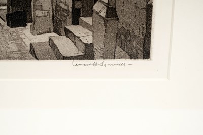 Lot 1023 - Leonard Russell Squirrell – Claypath, Durham | aquatint etching
