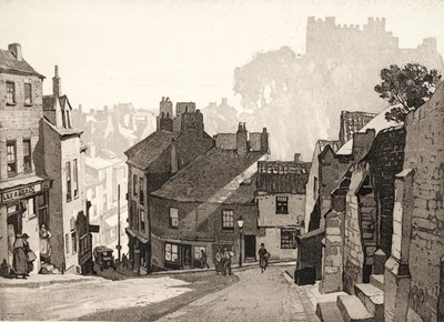 Lot 1023 - Leonard Russell Squirrell – Claypath, Durham | aquatint etching