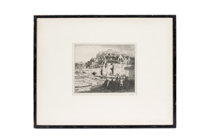 Lot 1024 - Frederick Landseer Griggs – The Quay | etching