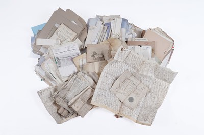 Lot 266 - A collection of 17th Century and later paper ephemera