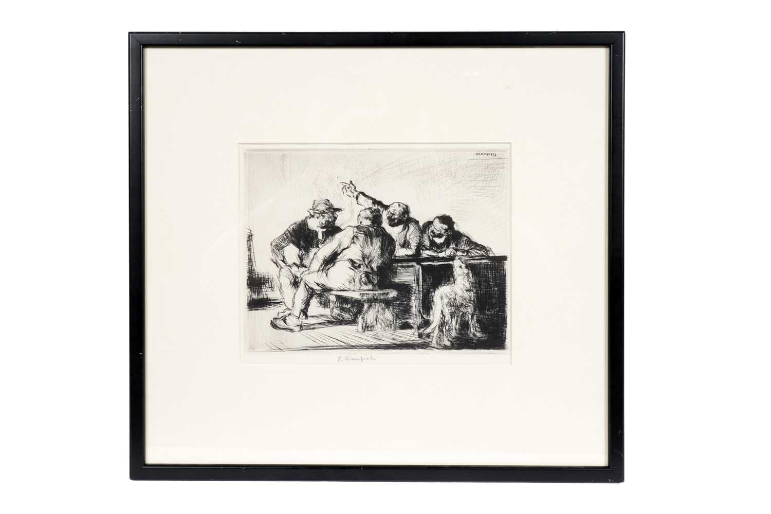 Lot 115 - Edmund Blampede – Politics | etching