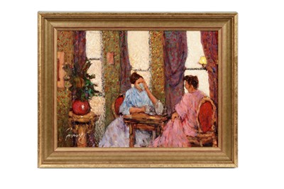 Lot 1102 - Ken Maroney – After Vuillard | oil