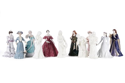 Lot 772 - A collection of ceramic figures
